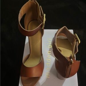 Like new Madden Girl Harper heels size 10.